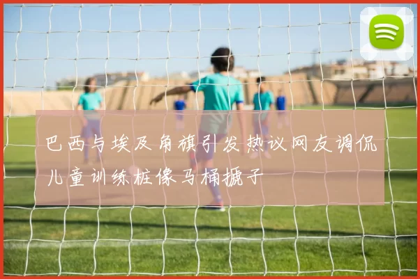 巴西与埃及角旗引发热议网友调侃儿童训练桩像马桶搋子